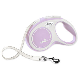 Vodítko FLEXI New Comfort páska ružové S 5 m