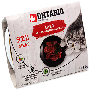 Vanička ONTARIO s játry a taurinem 115 g
