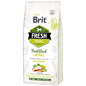 BRIT Fresh Duck with Millet Active Run & Work 12 kg