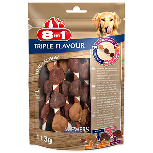 Špíz žuvací 8in1 Triple Flavour 6 ks