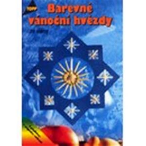 Barevné vánoční hvězdy ze slámy - TOPP