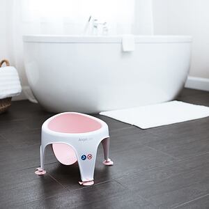 ANGELCARE Sedátko do vane Light Pink