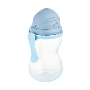 CANPOL BABIES Láhev sportovní se slámkou 370 ml růžová