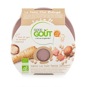 Good Gout BIO Bílé fazolky s kuřátkem a žampiony 220 g