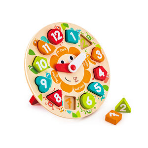 HAPE Dětské puzzle hodiny