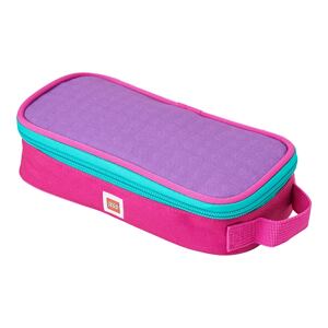 LEGO Pink/Purple - pouzdro hranaté