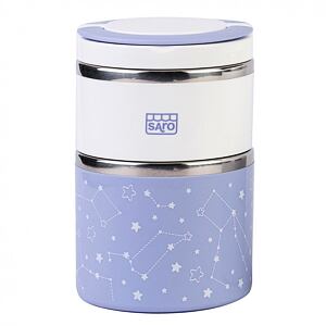Saro Baby nerezová termoska na jídlo 820ml Blue