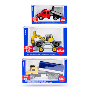 SIKU Super - set 3 stavebných strojov B, 1:50