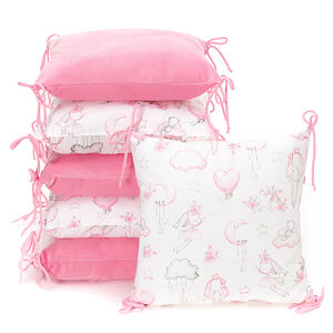 T-TOMI Polštářkový mantinel. sweet bunnies