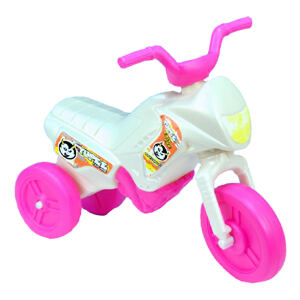TEDDIES Odrážedlo Enduro Yupee bílorůžové velké