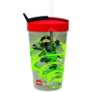 LEGO Ninjago Classic kelímek s brčkem - červená