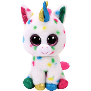 Meteor Beanie Boos HARMÓNIA - jednorožec s bodkami, 15 cm (3)