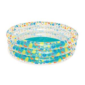 Bestway Nafukovací bazénik Tropical, priemer 1,70 m, výška 53 cm