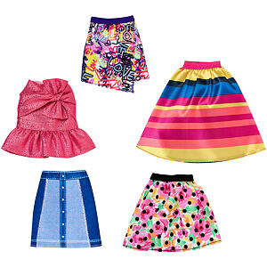 Mattel Barbie sukne a nohavice, viac druhov