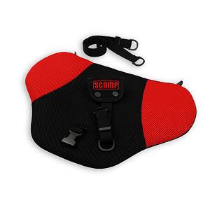 Scamp bezpečnostní pás pro těhotné Comfort Isofix, červený
