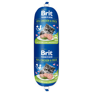 BRIT Premium by Nature Sausage CAT Chicken & Duck 180 g