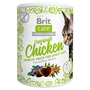 BRIT Care Cat Snack Superfruits Chicken 100 g