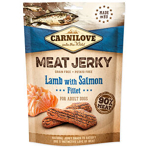 CARNILOVE Jerky Snack Lamb with Salmon Fillet 100 g