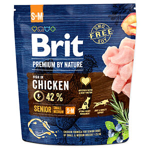 BRIT Premium Nature Senior S+M 1 kg