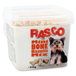 Sušienky RASCO Dog mikro kosti mix 350 g