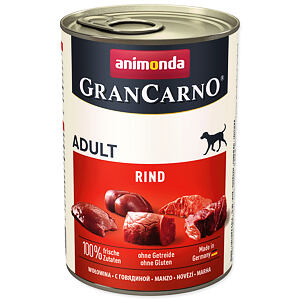 Konzerva ANIMONDA Gran Carno hovädzie 400 g