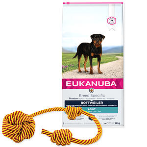 Euk Rottweiler 12kg + Lanová hračka Tamer ZADARMO