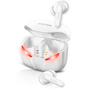 BUXTON Slúchadlá WHITE TWS BTW 6600