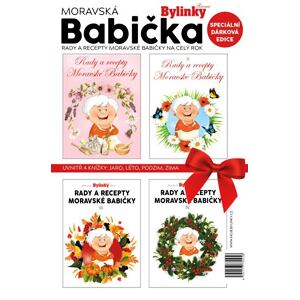 Moravská babička - dárkové balení 4 knížky