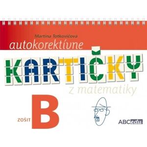 Autokorektívne kartičky z matematiky - zošit B - 2. ročník ZŠ