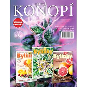 Léčivé konopí - Komplet 3 knihy + semínka