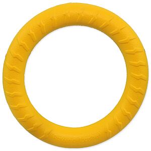 Hračka DOG FANTASY EVA Kruh žlutý 18cm 1 ks