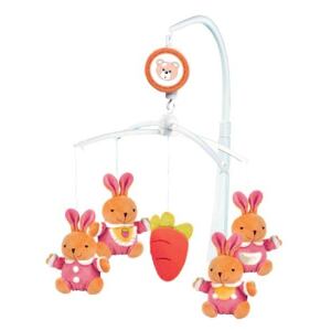 Baby Mix Kolotoč nad postieľku Zajačikovia