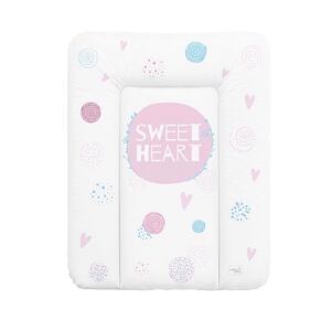 CEBA Podložka přebalovací na komodu měkká 70 x 50 cm Lolly Polly Love 2