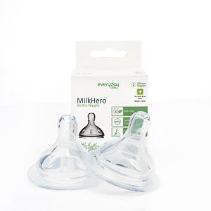 Everyday Baby silikónový cumlík anti colic 2ks, variabilný
