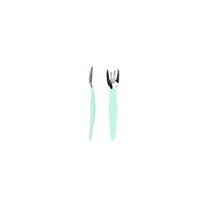Everyday Baby príbor nerez 2 ks Mint Green