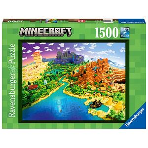 Minecraft: Svet Minecraftu 1500 dielikov
