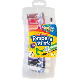 Colorino Temperové farby, sada 10 farieb, 10ml