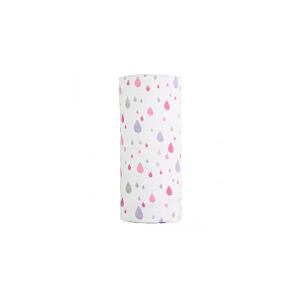 T-TOMI Velká bavlněná TETRA osuška, pink stars / růžové hvězdičky