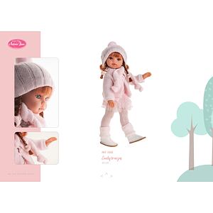 Antonio Juan 2585 EMILY - realistická panenka s celovinylovým tělem - 33 cm