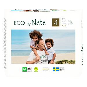 Eco by Naty Natahovací plenkové kalhotky Maxi 8-15 kg (22 ks)