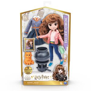 Spin Master HARRY POTTER MODNÁ BÁBIKA HERMIONA S DOPLNKAMI 20 CM