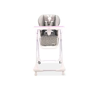 Asalvo BABY jídelní židle, rabbit pink