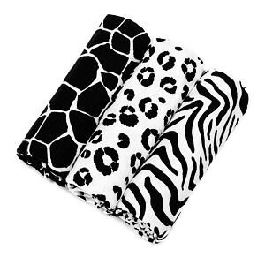 T-TOMI BIO Bambusové plienky Animal skin