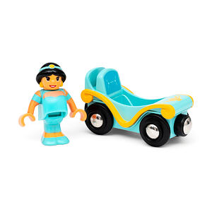 BRIO Disney Princess Jasmína a vagónek