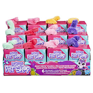 Hasbro Littlest Pet Shop Plyšové zvířátko ukryté v pytlíčku, více druhů