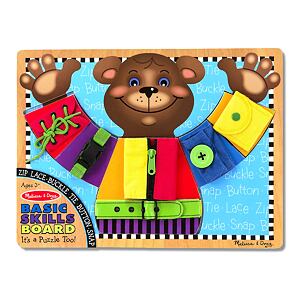 Melissa & Doug Zapínání Medvěd