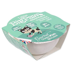 Kalíšok LITTLE BIGPAW Cat morská ryba 85 g