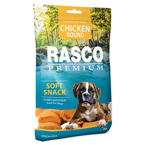 Pochúťka RASCO Premium kolieska z kuracieho mäsa 80 g