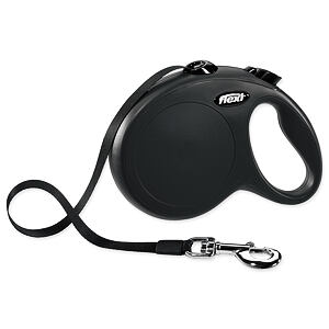Vodítko FLEXI Classic New páska čierne L - 5 m 1 ks