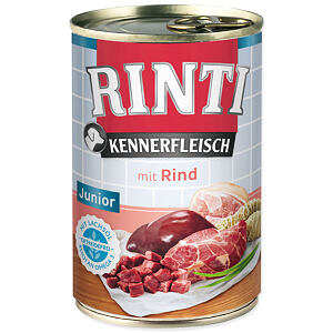 Konzerva RINTI Kennerfleisch Junior hovädzie 400 g